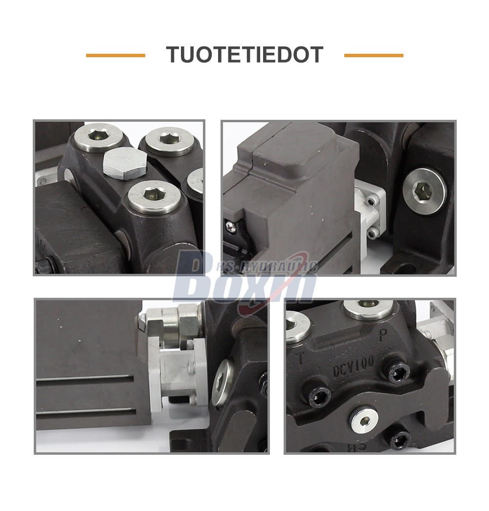 Reliable DCV100EMA-OT 1 Spool Sectional Directional Valve for Mobile and Industrial Hydraulics